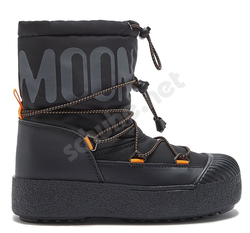 Moon Boot® JR Track Polar schwarz orange
