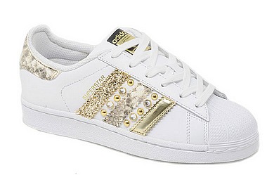 adidas superstar 34 oro