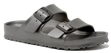 birkenstock arizona anthracite metallic