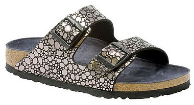 birkenstock arizona metallic stones