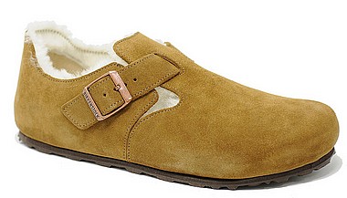 birkenstock london shearling