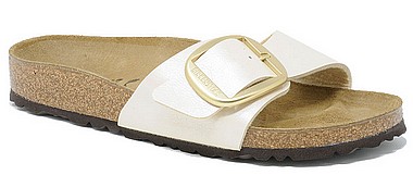 pearl white birkenstocks