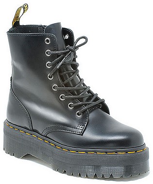 platform rubber boots