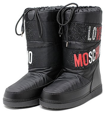 moon boots love moschino