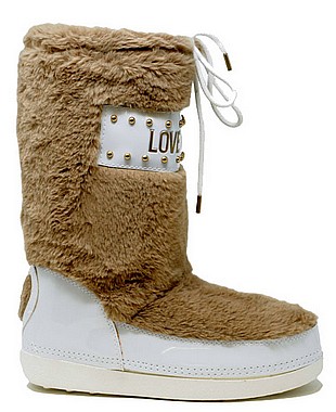 moschino fur moon boots