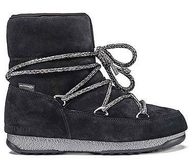 moon boot low suede
