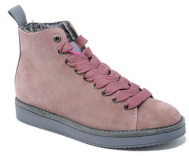 scarpe da ginnastica con pelo