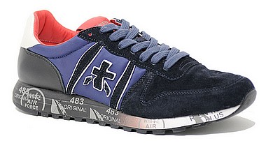 premiata red sneakers