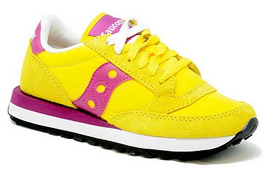 saucony jazz damen gelb