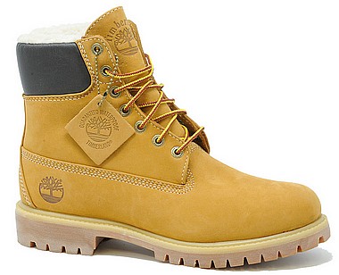 timberland boots with fur