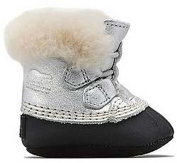 Kids moon boots Sorel upper leather from Italy SCHUHE
