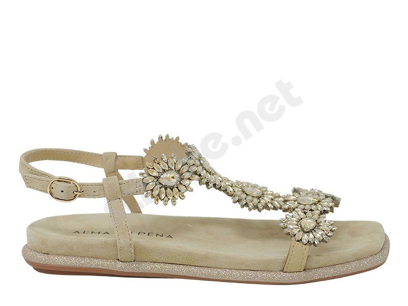 Alma en Pena V251612 wildleder sand