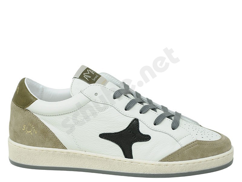 Ama Brand 4393 weiss olive taupe