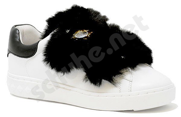 ash fur sneakers