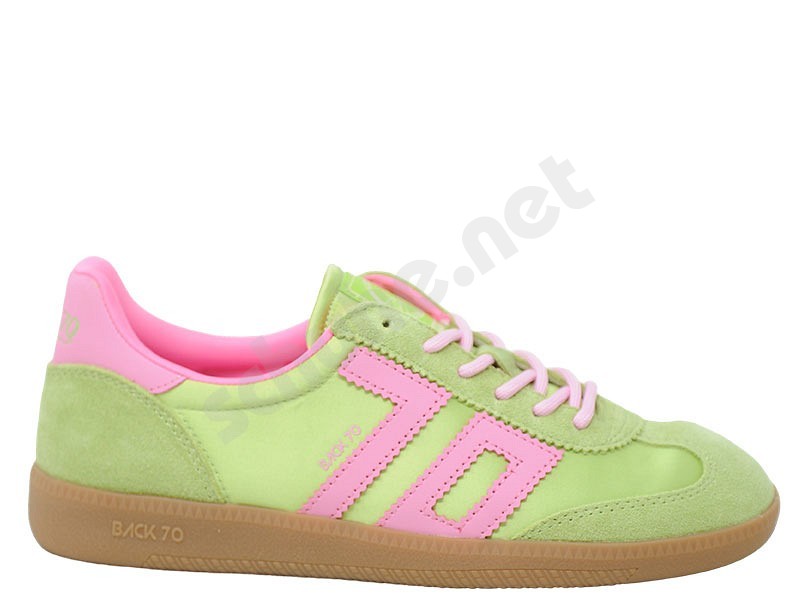 Back 70 Ghost satin lime rosa