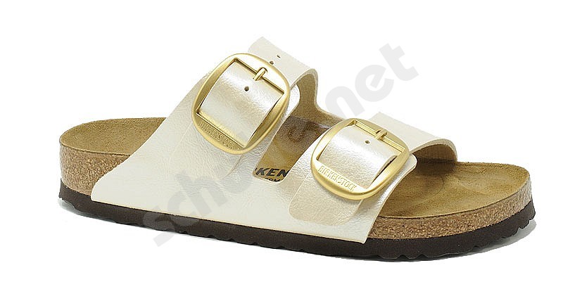 birkenstock white buckle
