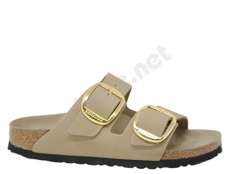 Birkenstock Arizona Big Buckle tabacco brown nubuck