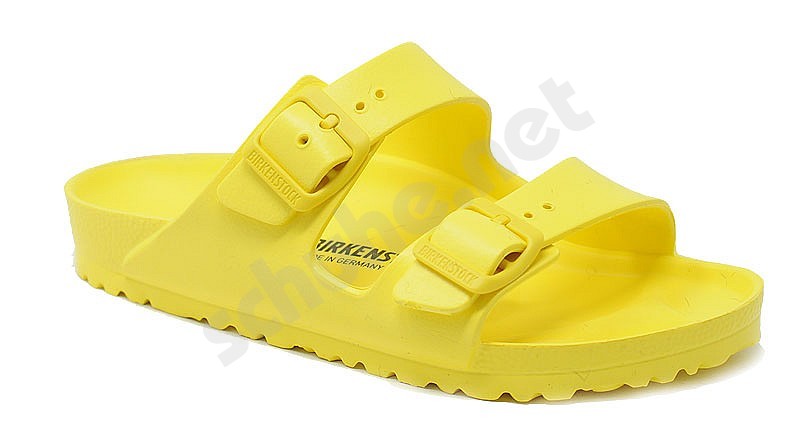 yellow arizona eva birkenstocks