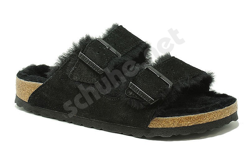 Birkenstock Arizona Shearling black black