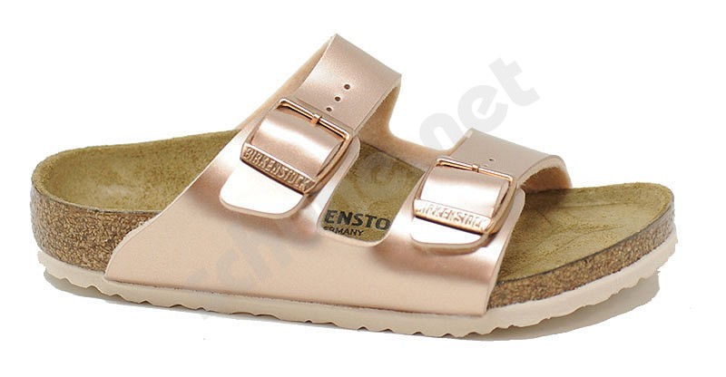 Birkenstock Arizona Kids matallic kupfer