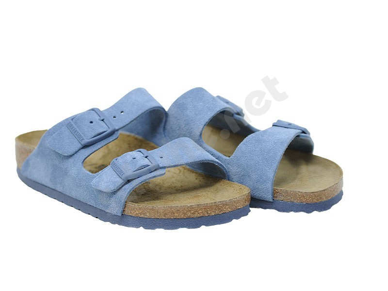 Birkenstock Arizona elemental blue suede