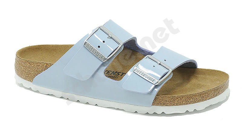 birkenstock arizona light blue