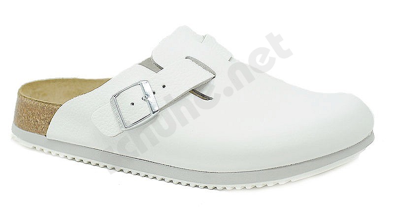 Birkenstock Boston Super Grip weiss