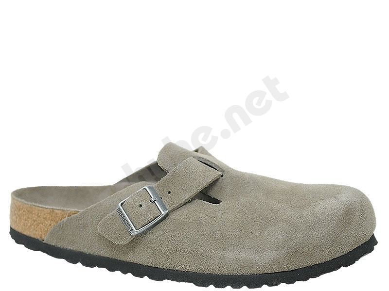 Birkenstock Boston concrete gray morbido