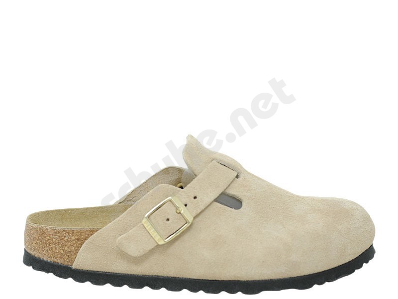 Birkenstock Boston sandcastle sand wildleder