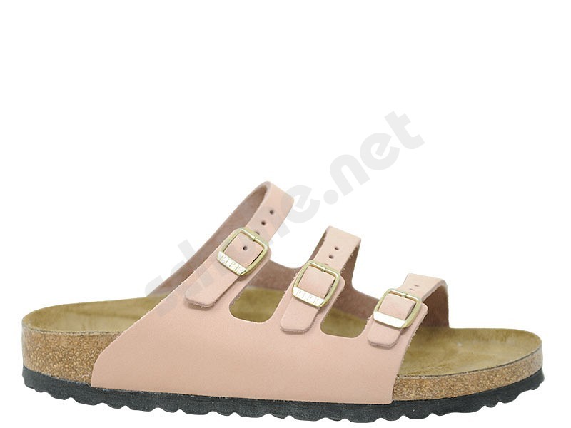 Birkenstock Florida soft pink leather