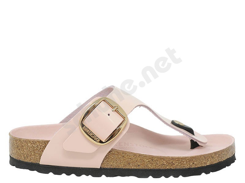 Birkenstock Gizeh Big Buckle high shine light rosa