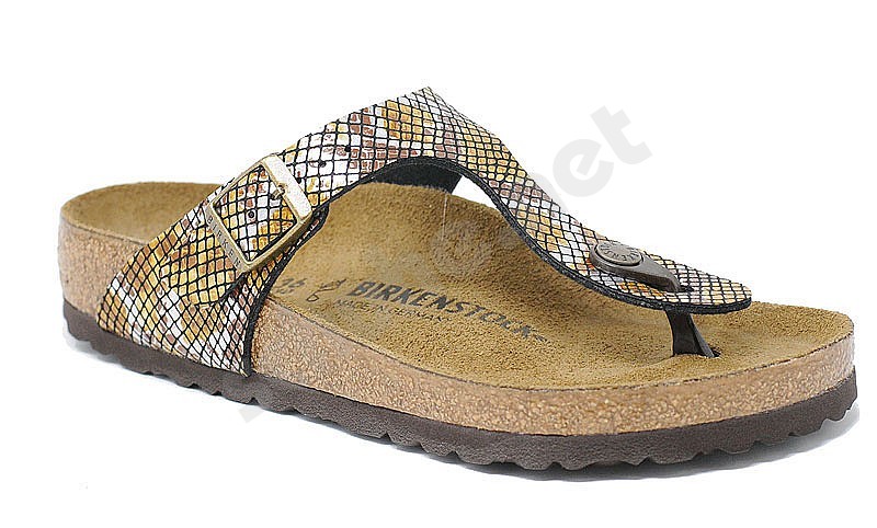 birkenstock gizeh python
