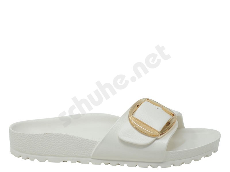 Birkenstock Madrid Big Buckle Eva eggshell  white