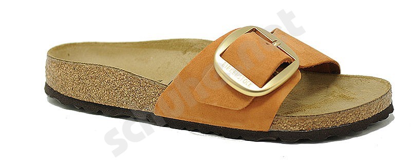 Birkenstock Madrid Big Buckle pecan nubuck