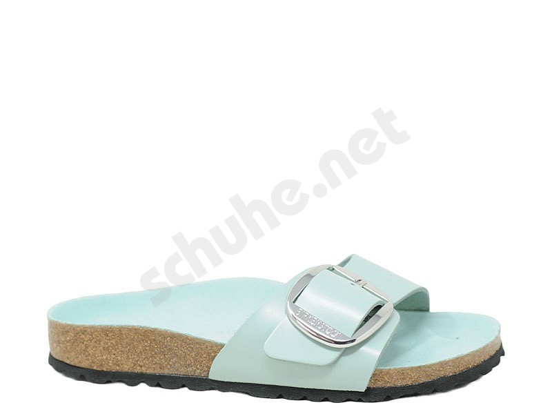 Birkenstock Madrid Big Buckle shine surf green