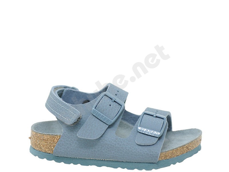 Birkenstock Milano Kids desert soil basalt grau