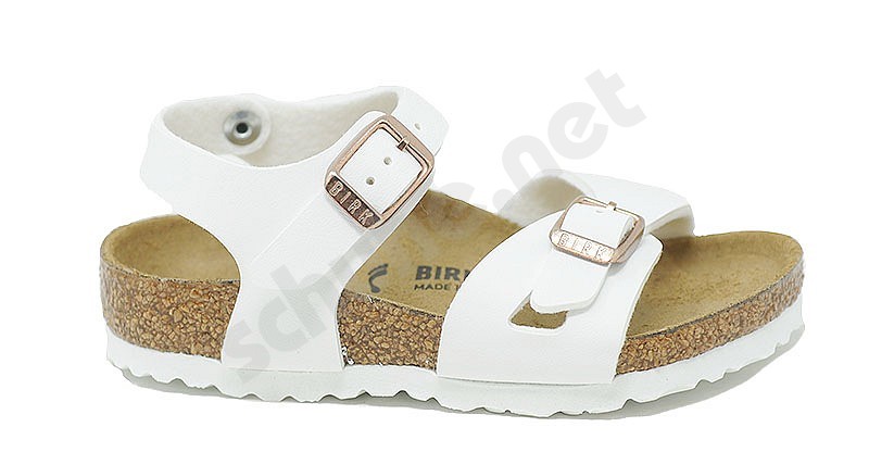 Birkenstock Rio Kid bianco