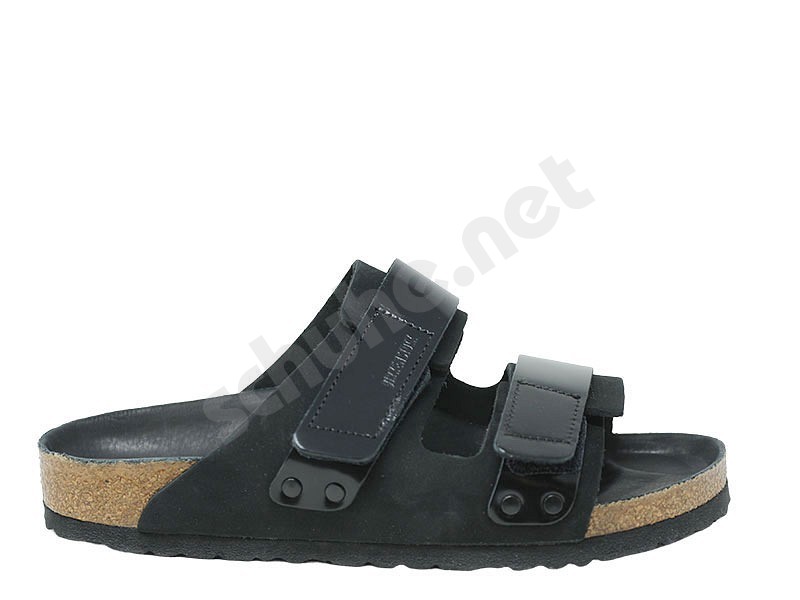 Birkenstock Uji schwarz leder