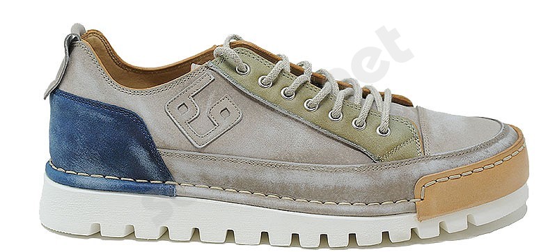 BnG Real Shoes La Pach sand green blue