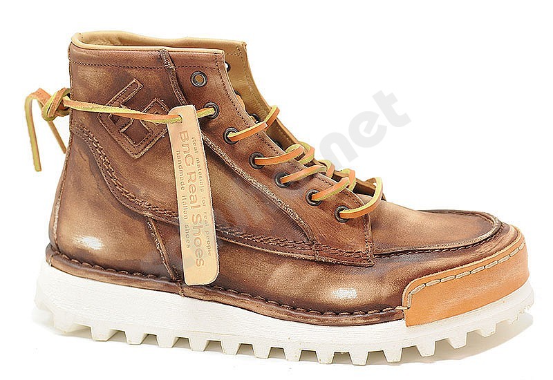 BnG Real Shoes La Yankee hazelnut