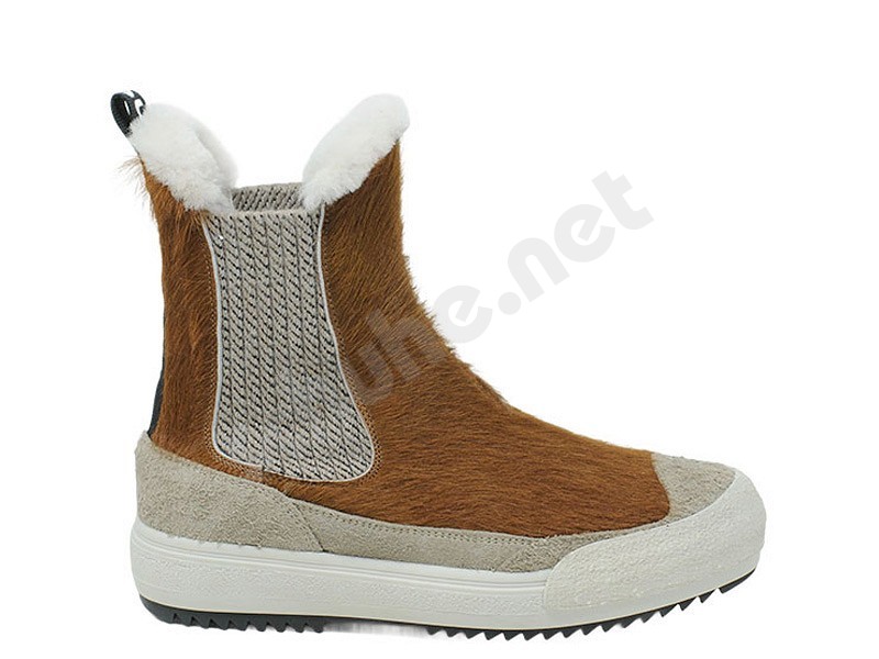 BnG Real Shoes La Yeti Beatles High haselnuss