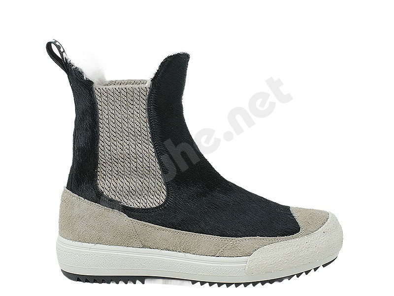 BnG Real Shoes La Yeti Beatles High schwarz