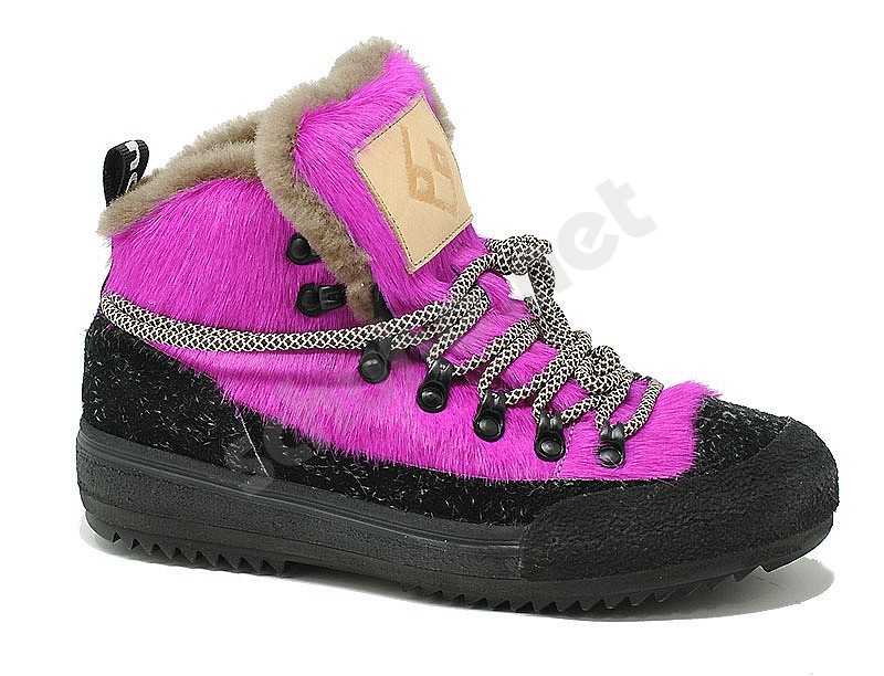 BnG Real Shoes La Yeti fuxia