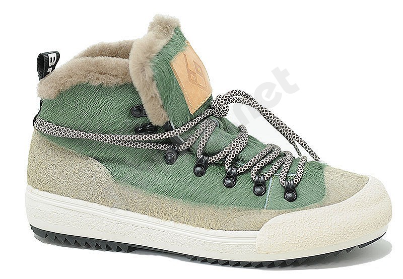BnG Real Shoes La Yeti green