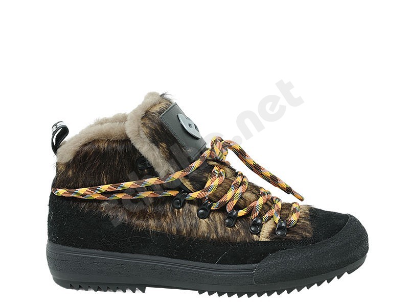 BnG Real Shoes La Yeti moka brown black