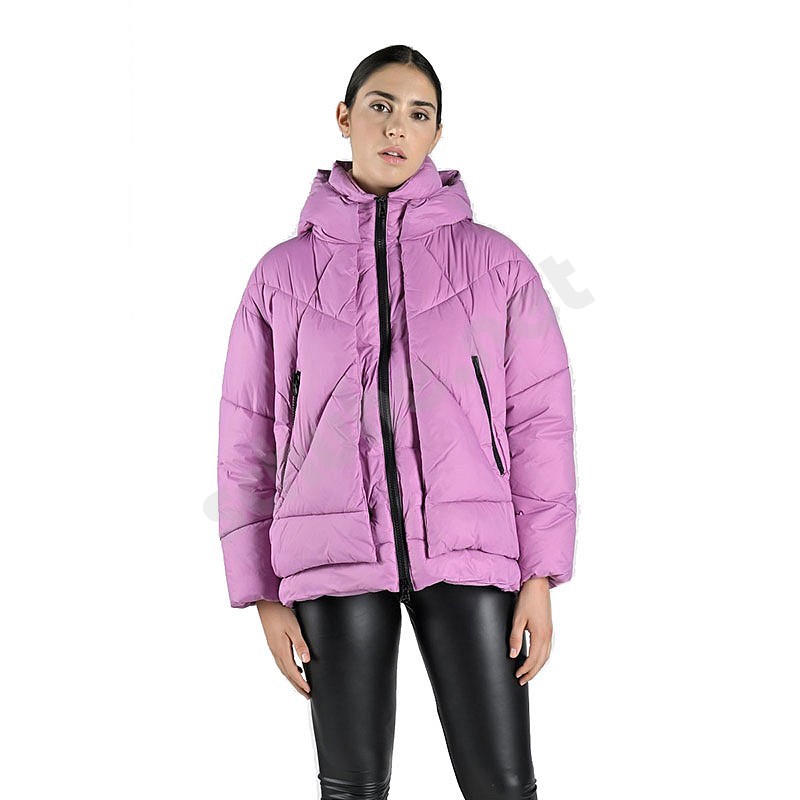 Canadian Piumino Eugenie Short Madreprla Crocus Rosa