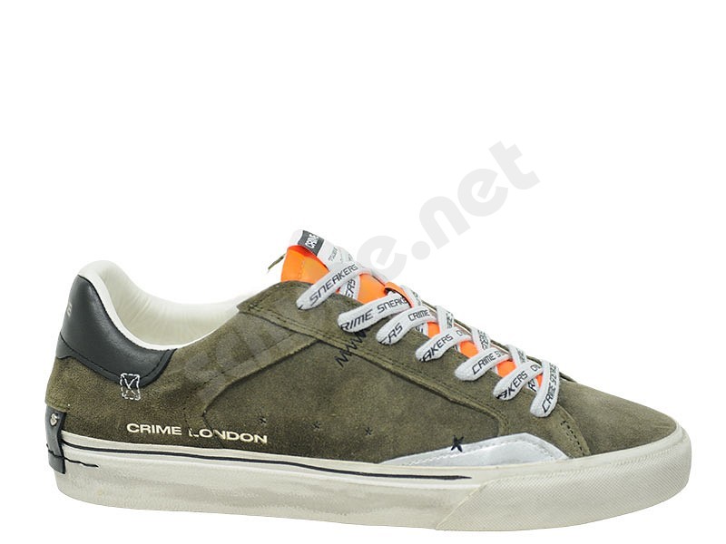Crime London Distressed Men lava orange orange