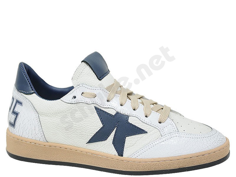 De Lago Kers Uomo weiss blau beige