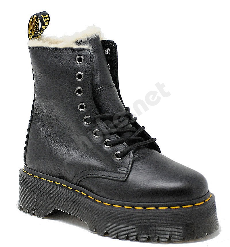 Dr.Martens Jadon Fur Lined black