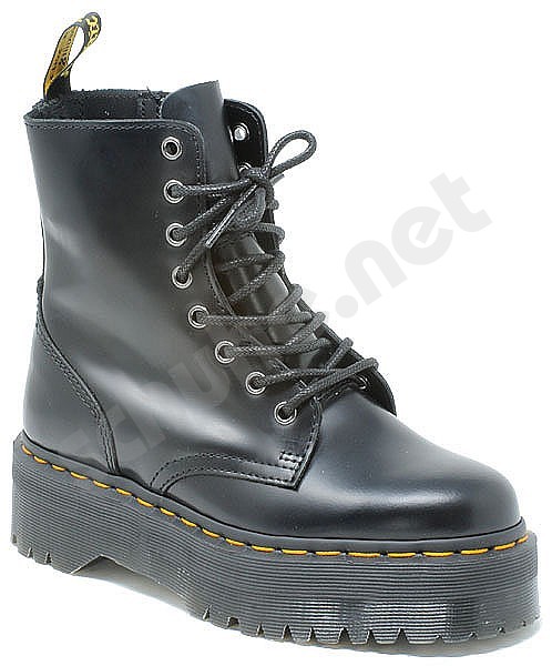 dr martens jadon black smooth